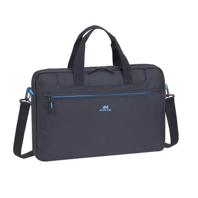 Rivacase Laptoptasche für Notebooks bis 15,6 Zoll - elegante und kompakte Schult