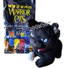 *SCOURGE* Warrior Cats 11" Large Mystery Plush Cat Erin Hunter Novel **READ**
