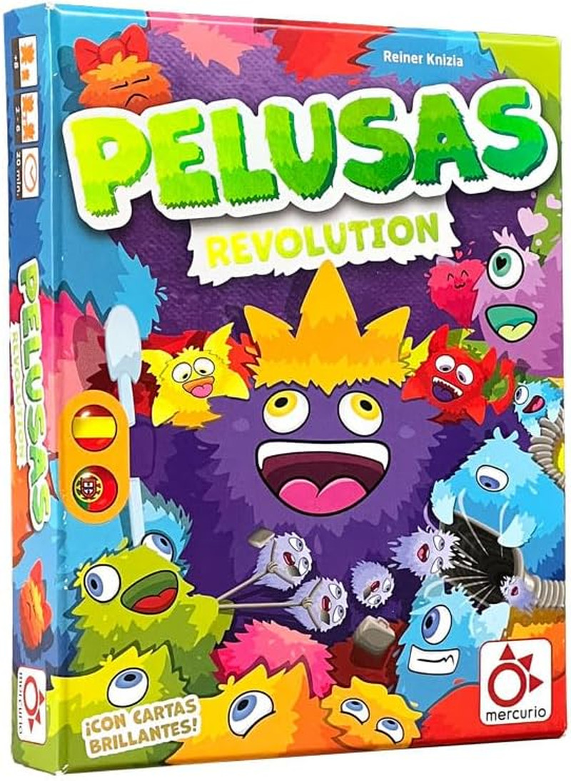Mercurio - Pelusas Revolution - Juego De Cartas Para La Familia - Juego De Mesa