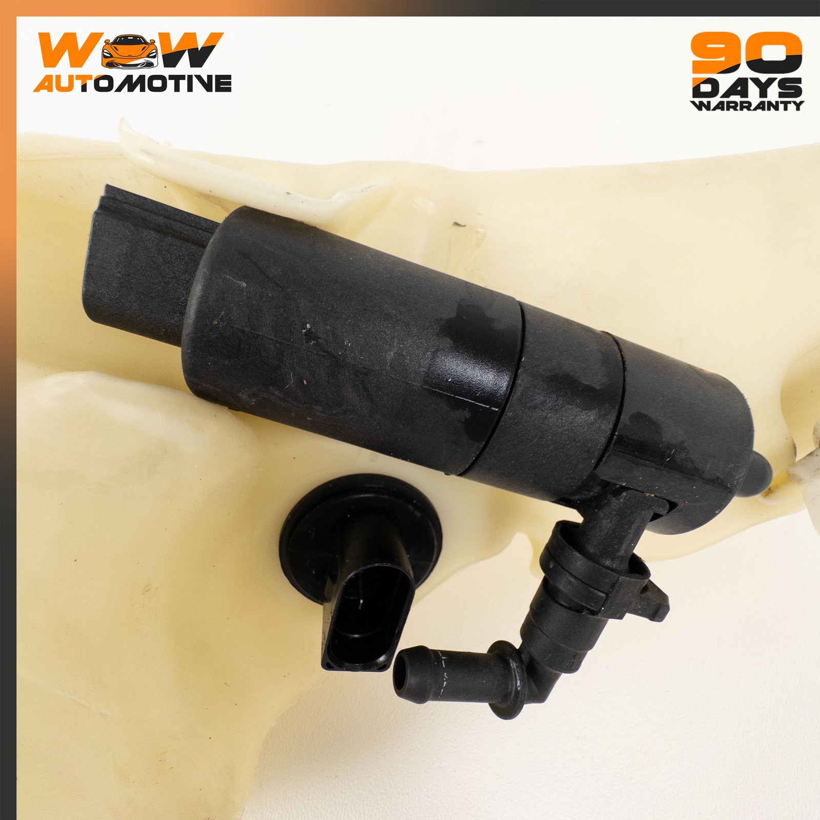 04-13 BENTLEY CONTINENTAL GTC WINDSHIELD WIPER WASHER RESERVOIR TANK PUMP OEM