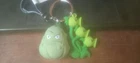 Plants Vs Zombies Series Figural Bag Clip 3 Inch Squash and Threepeater