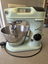 Kenwood Chef A700D in Duck Egg Blue with Black Trim Fully Restored/Tested/PAT