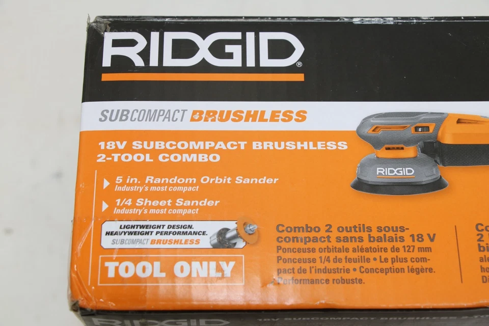 (R9786) 18V Subcompact Brushless Sander 2-Tool Kit, (Tool Only) - Image 2 of 4