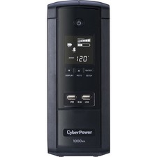 CyberPower Intelligent LCD BRG1000AVRLCD 1000VA 600W Mini Tower UPS