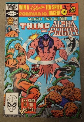   MARVEL TWO-IN-ONE: The Thing + Alpha Flight   Issue 84  (February 1982) - VG