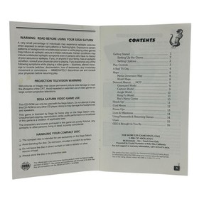 Gex (Sega Saturn, 1996) - Original Case And Manual