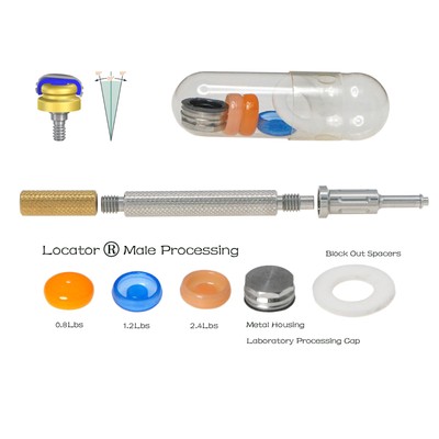 US Locator Abutment Dental Attachment Retentive Caps Insertion ...