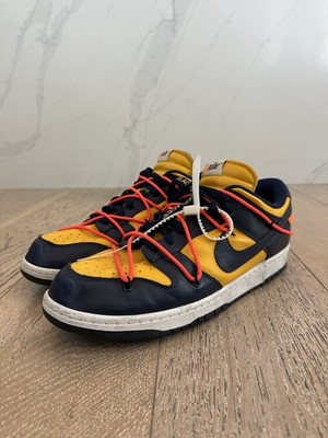 Size 14 - Nike Dunk Low Off-White University Gold (CT0856-700)