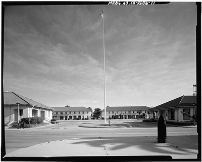 Photo:Fort MacArthur San Pedro Los Angeles CA 1940s Pacific Avenue HABS