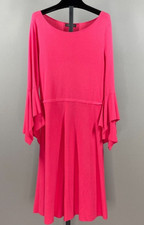 Banana Republic Pink Sweater Dress knit w handkerchief sleeve - Small, fits Med