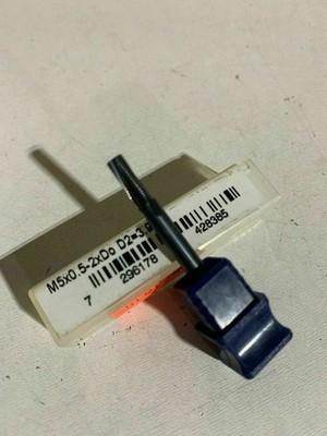 ONE (1) NEW VARDEX Vargus Threadmill M5x0.5 H04039L10-I0.5ISO TM VTH-80899