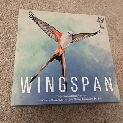 Wingspan Board Game Stonemaier Games Complete Excellent Condition 1-5 Players