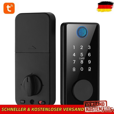 Biometric Bluetooth-compatible Anti-theft Fingerprint Password IC Card Lock (C)