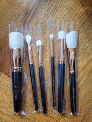 Morphe Rose Away 6 Pcs Travel Brush Set- NEW