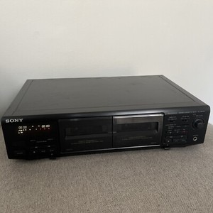 SONY TC WE405 DOUBLE LECTEUR ENREGISTREUR CASSETTE PLATINE K7 Non testée. | eBay
