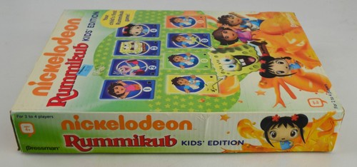 Nickelodeon Rummikub Kids' Edition Pressman Toys New in Box Dora SpongeBob Diego - Picture 7 of 8
