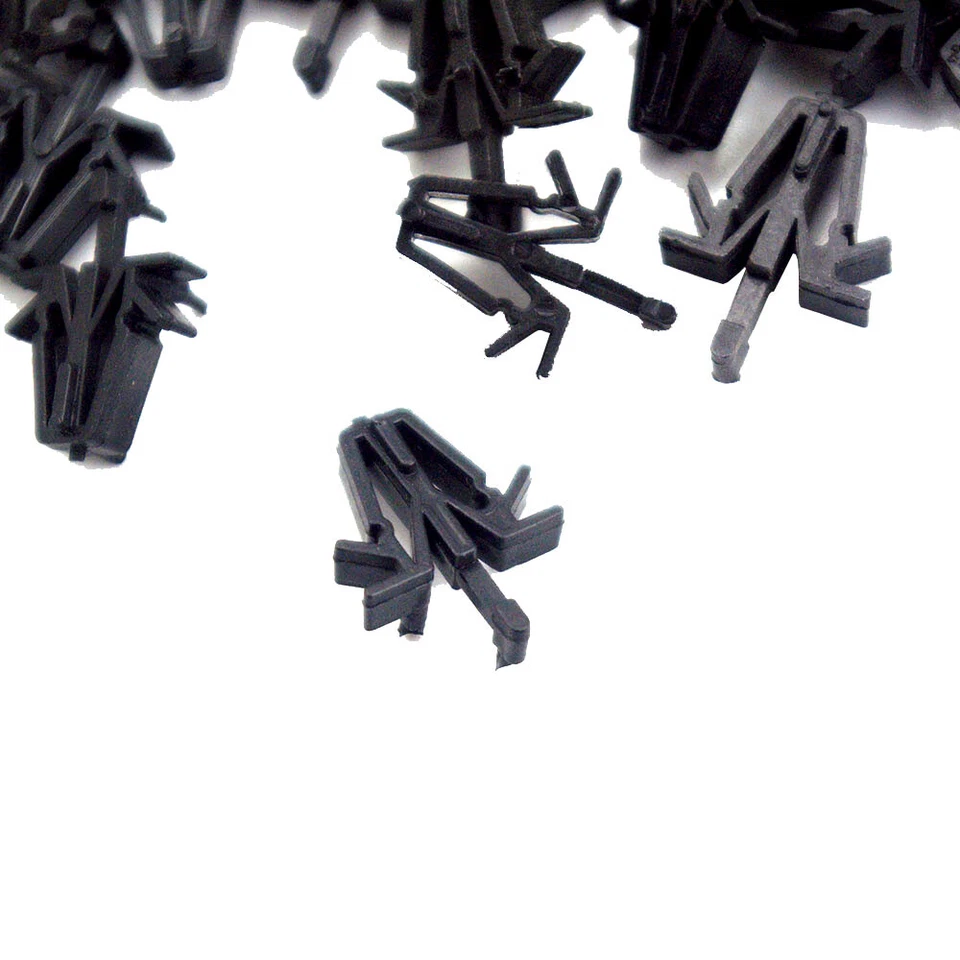 20Pcs Radiator Grille Mounting Clips Black Fits For 1984-1987 Toyota Cressida Foto 4 de 4