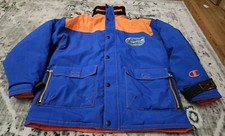 Champion Florida Gators Jacket Coat Adult Large Fleece Full Zip Button Hooded