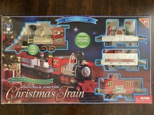 blue hat toy company christmas train
