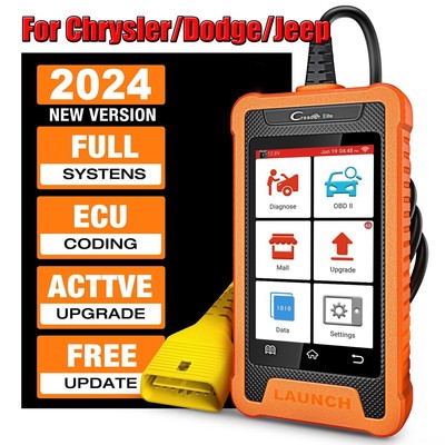LAUNCH X431Elite for Chrysler/Jeep OBD2 Scanner Bidirectional Car DiagnosticTool