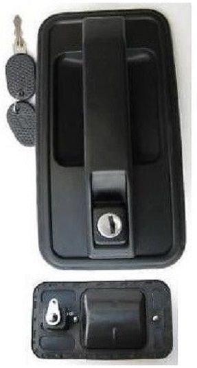 Poignée de porte latérale ou arrière 9101E8 en ABS noir pour utilitaire Boxer