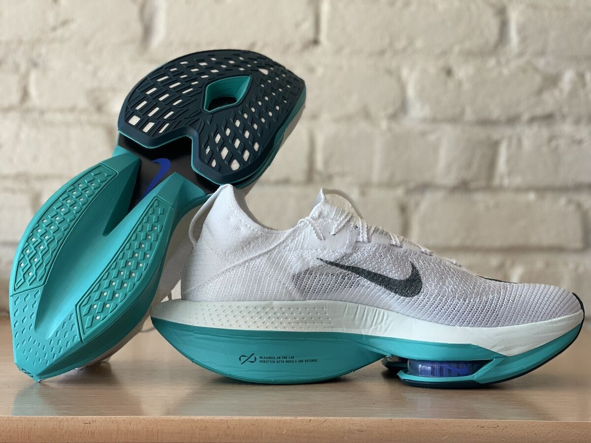 Nike Air Zoom AlphaFly Next% 2 White Jade Running Shoes Nike Air Zoom AlphaFly Next% 2 White Jade Running Shoes
