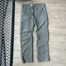 VINTAGE  Dickies Faded Sage Reg Fit Workwear Pants sz W34 L32