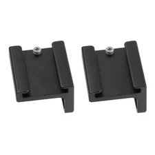 Cold Shoe Mount Adapter Base for DSLR Camera Rig Quick Release L Plate Handle