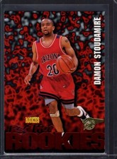 1995 Signature Rookies Fame and Fortune Red Hot Rookies #R4 Damon Stoudamire