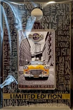 Hard Rock Hotel New York  City Taxi Cab 2025 Pin New LE