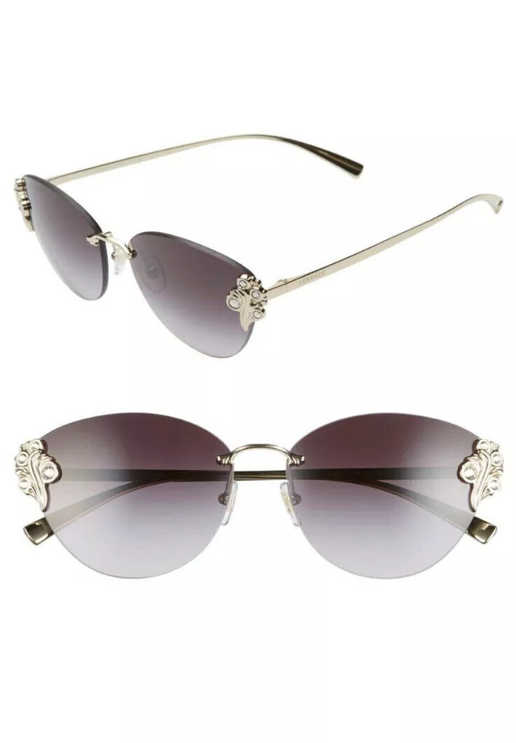 VERSACE TRIBUTE CAT EYE Wmn SUNGLASSES $295 All Style For  display picture 2