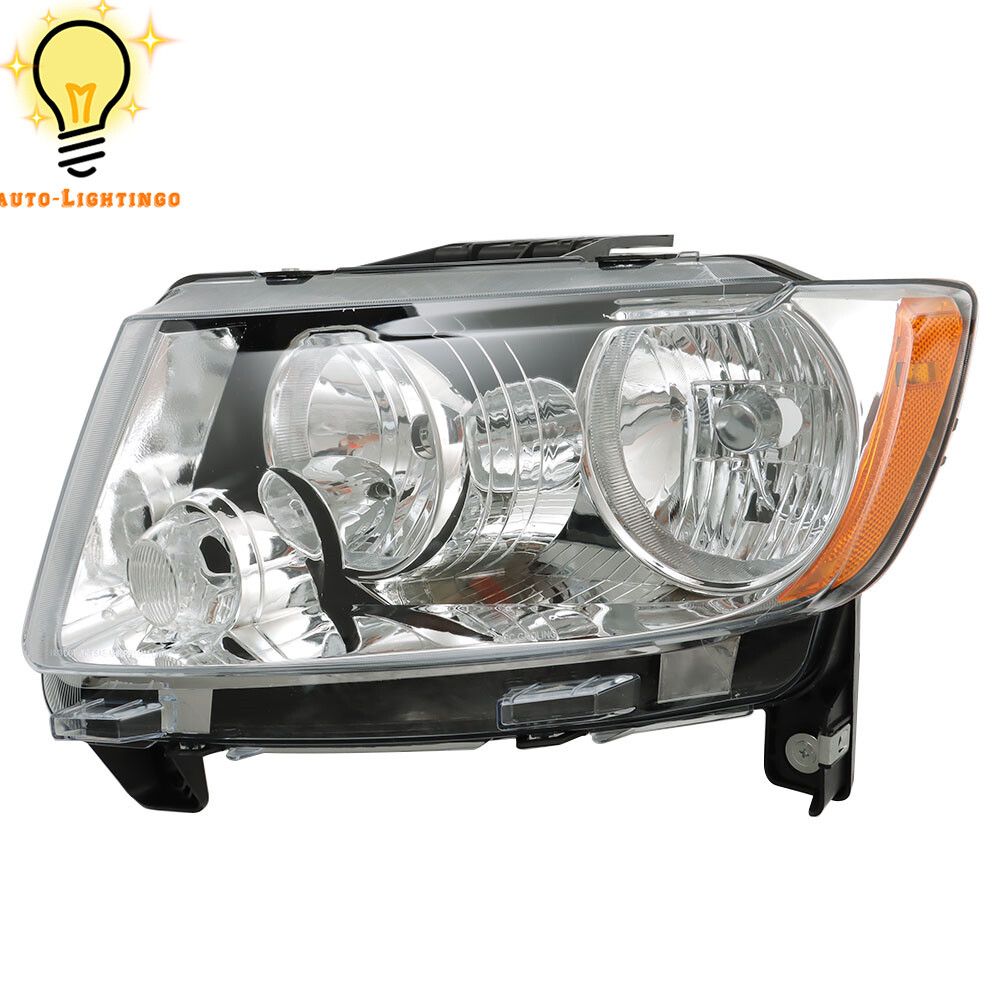 2011-2013 Jeep Grand Cherokee Headlights Set Right Passenger Left