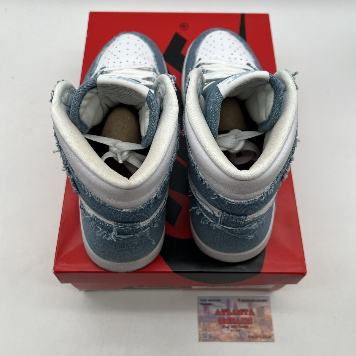 ★送料・関税込★NIKE★(W)JORDAN 1 HIGH OG DENIM★24-28cm★ Nike ☆ Air Jordan 1 Retro High OG 'Denim' (Nike/スニーカー
