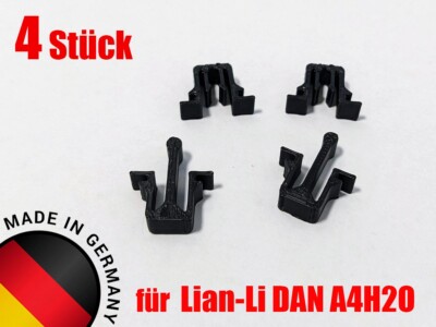 4x Ersatz Clip für Lian-Li DAN A4H2O Ersatz Push-Pin Blende Halterung Buchse
