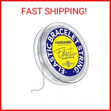 1mm Elastic Bracelet String Cord - Crystal Stretch Bead Cord for Bracelets