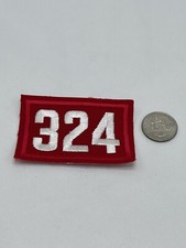 Vintage Boy Scout Troop Number Uniform Badge Patch 324 BSA