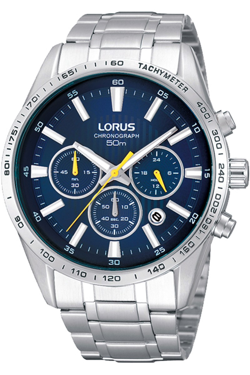 LORUS RT321CX-9,Men's Chronograph,QUARTZ,STAINLESS CASE,Brand New