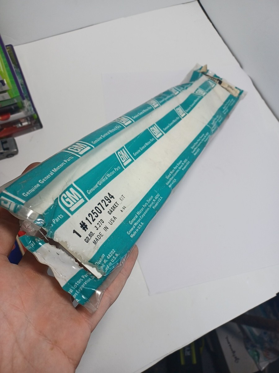 NOS OEM GM 12507294 Engine Intake Manifold Gasket Set | eBay 
