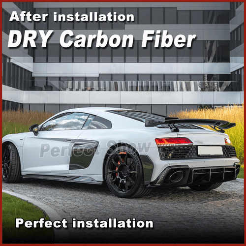 Alerón de techo de carbono para Audi R8 V10 GT Coupe 20-24 TT DRY alerón trasero alerón trasero - Imagen 5 de 11