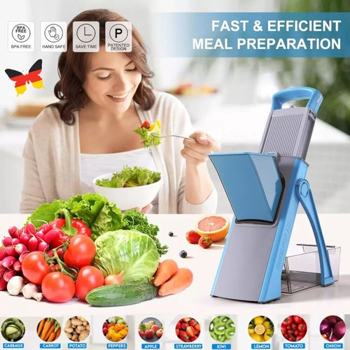 Obst Gemüse Universalschneider Hobel Multifunktion Gemüseschneider Lebensmittel - Bild 4 von 18