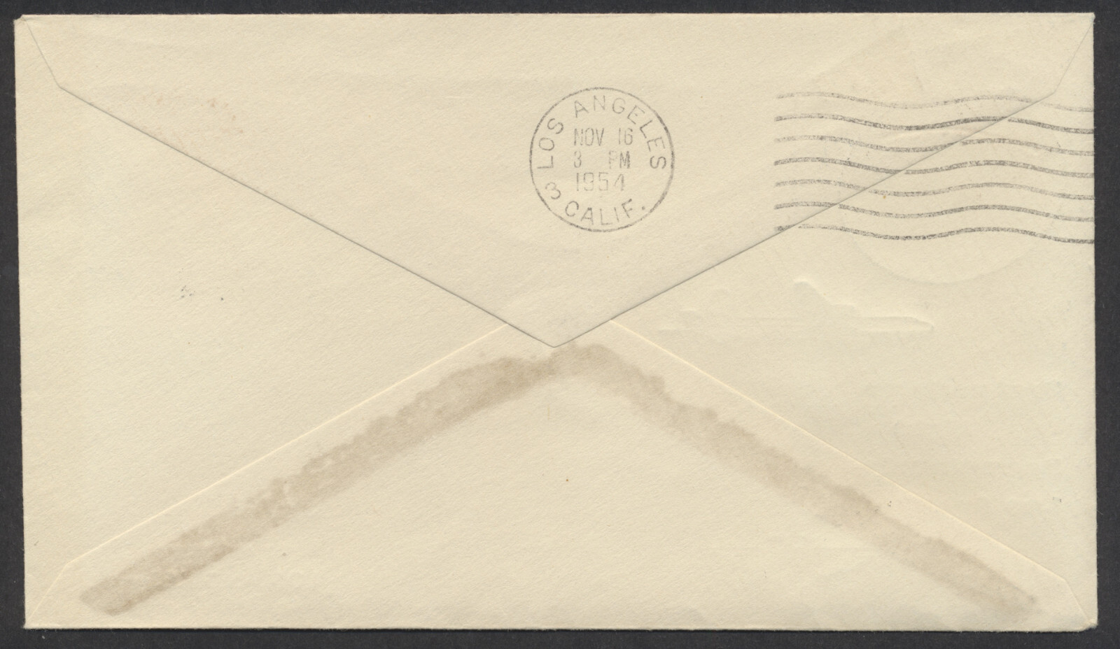 1954 Set of 4 SAS Flight Covers to Los Angeles +Inserts +Letter