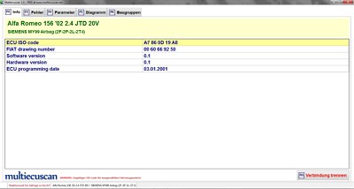 Adattatore OBD 16 Pn TPO A2 Per DAGNOS AUTO Fat Alfa Lanca - Foto 9