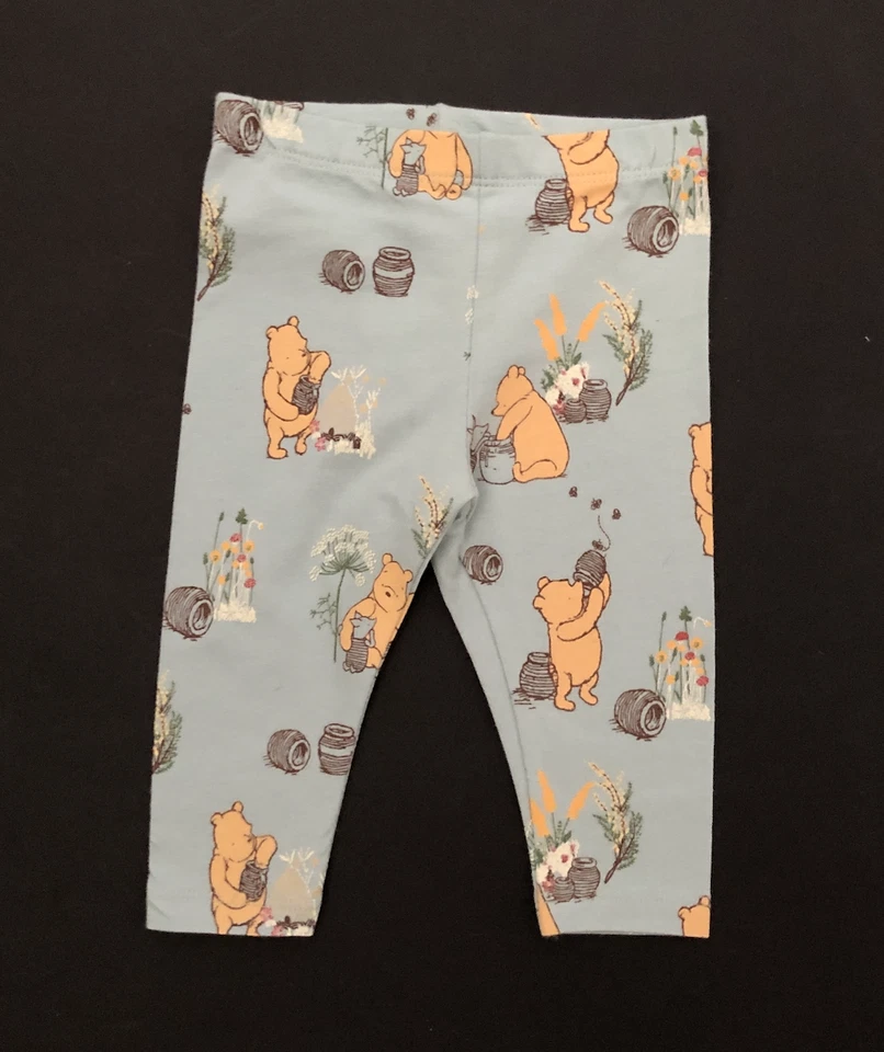 Baby Girls Winnie The Pooh Top And Leggings Outfit - Image 3 of 3