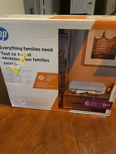 HP ENVY 6055e All-in-One Wireless Color Printer, Open Box, Tested See Pics
