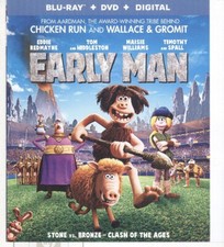 No Disc No Case ORIGINAL COVER ART Early Man 2018 Blu-ray Cover Animation