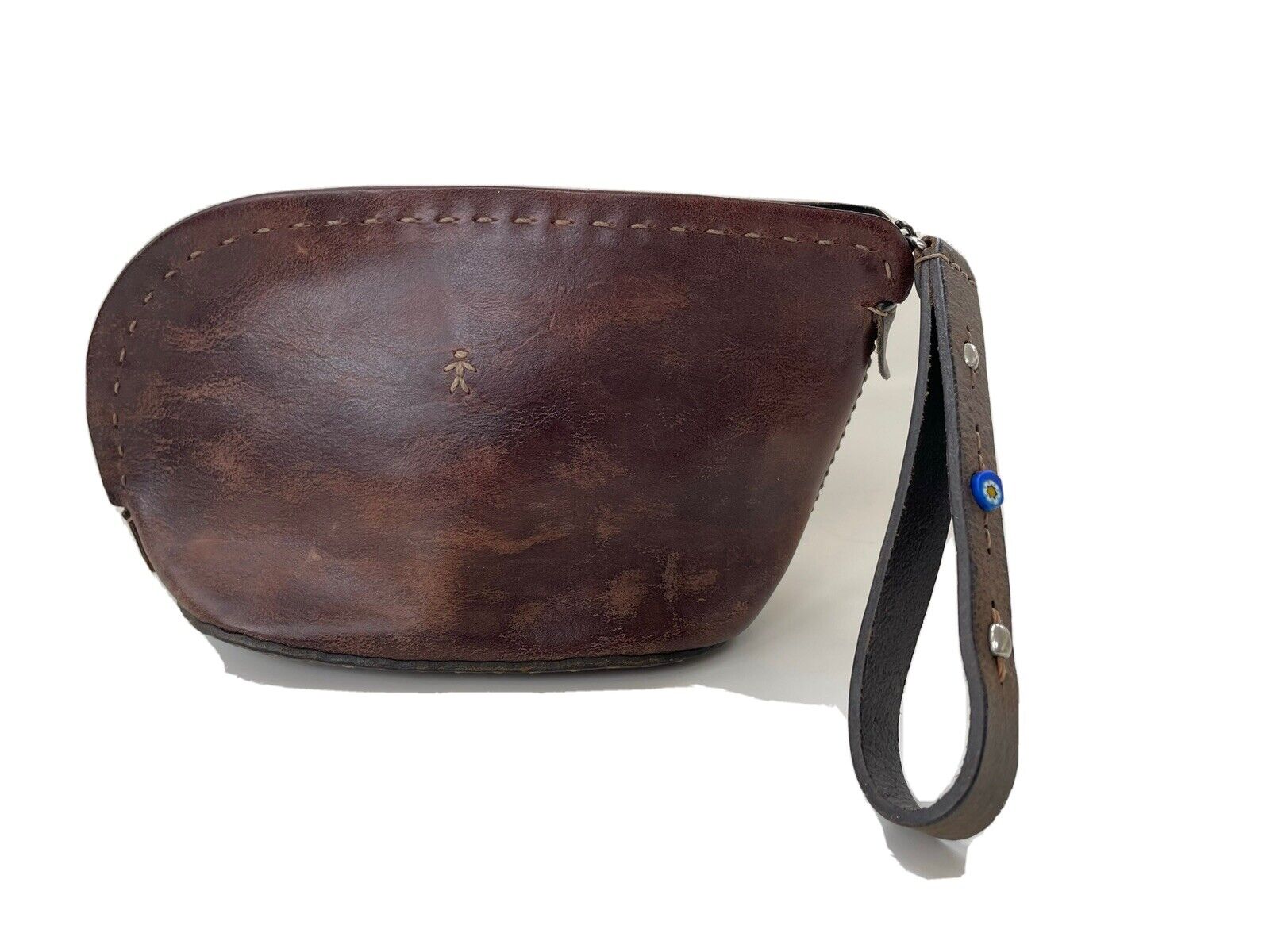 Henry Beguelin Leather Wristlet/Clutch - image 1