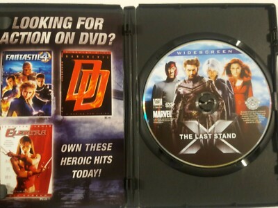 最終値下げ　Man 【CD&DVD】まとめ売り X-Men: The Last Stand DVD, 2009, Widescreen, VG 24543373926| eBay