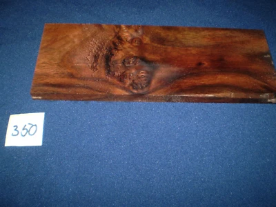 Nussbaum Maser Schmuckholz für Holzschmuck Edelholz  205 x 77 x 10 mm   Nr. 350 - Bild 1 von 2
