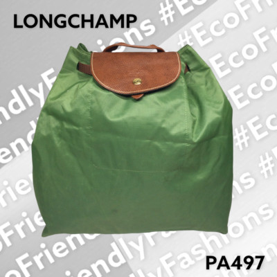 Longchamp Le Pliage Foldable Nylon Drawstirng Backpack Small Bag France Longchamp Le Pliage Backpack - Navy - was £145, now £85  main image 2