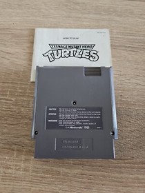Nintendo NES jeu turtles teenager mutant hero complet
